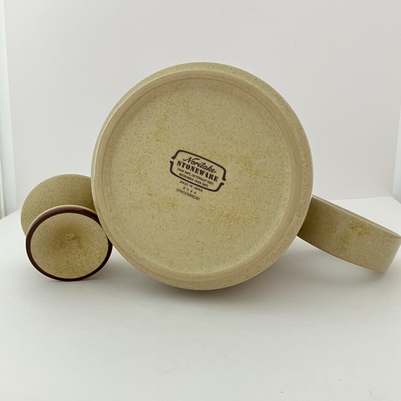 Tea/Coffee Pot & Lid Gingerbread by NORITAKE, Excellent Vintage Condition - Picture 11 of 17